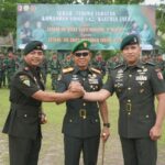 Tongkat Komando Yonif 142/Ksatria Jaya Resmi Berganti